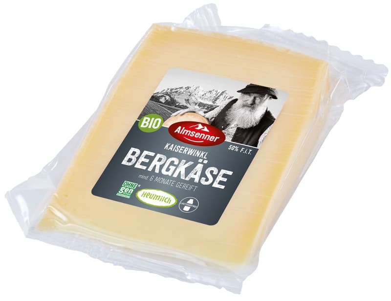 Pinzgau Milch Almsenner BIO Mountain Cheese 6 months matured