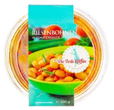 The best cook Giant beans in tomato sauce