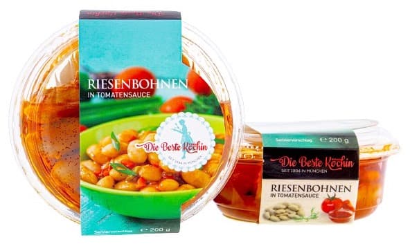 The best cook Giant beans in tomato sauce