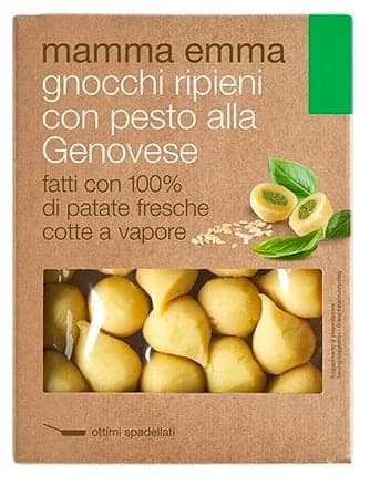 Mamma Emma Potato - Gnocchi filled with basil pesto