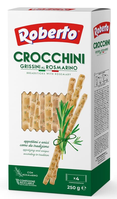 Roberto Crocchini mit Rosmarin