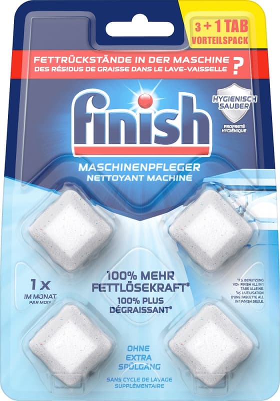 Finish Maschinenpfleger Tabs