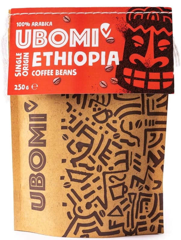 Ubomi Ethiopia whole bean 250g