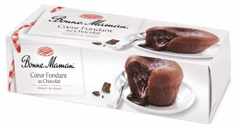 Bonne Maman Coeur Fondant au Chocolat 2x80g