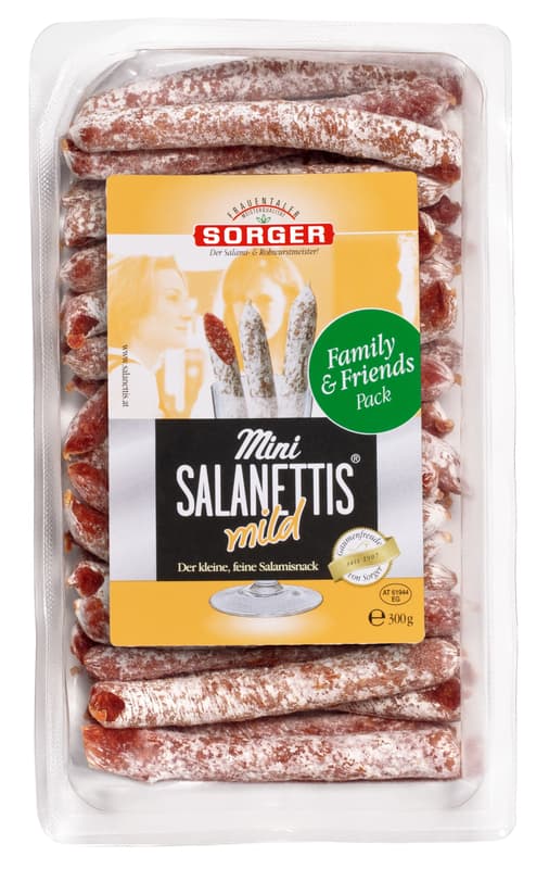 Sorger Mini Salanettis mild "Family & Friends"
