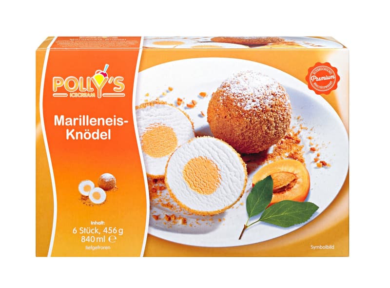 Polly's Apricot Ice Dumplings