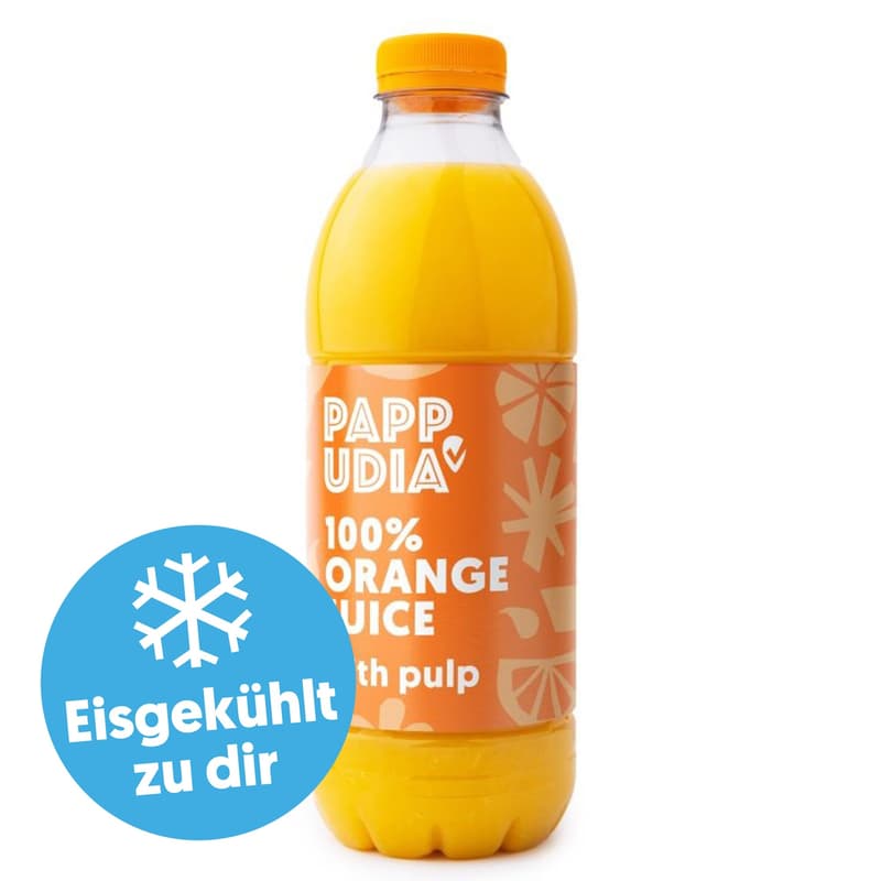Pappudia orange juice 100%