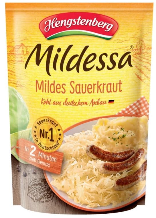 Hengstenberg Mildessa mildes Sauerkraut