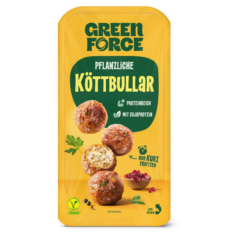 GREENFORCE Fresh Köttbullar VEGAN