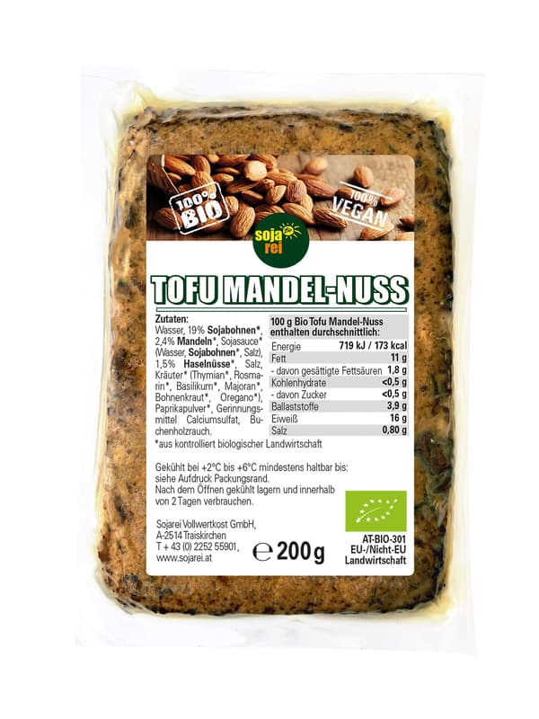 Sojarei BIO Tofu Almond-Nut