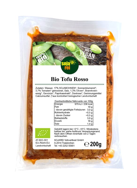 Sojarei BIO Tofu Rosso