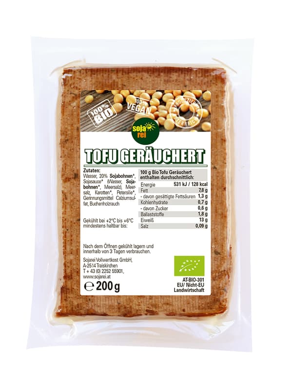 Sojarei BIO Tofu Geräuchert
