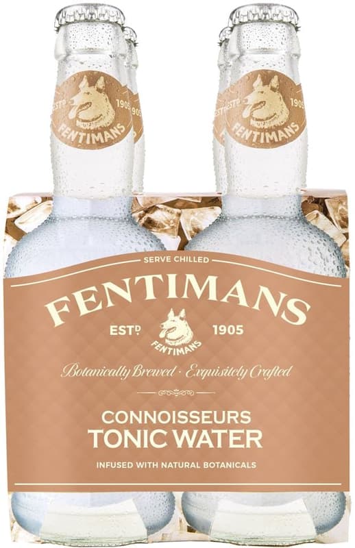 Fentimans Connoisseurs Tonic Water 4x200ml