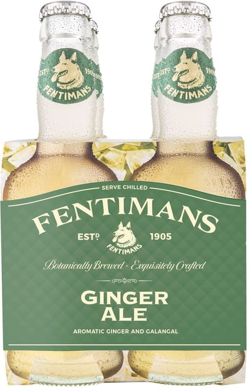 Fentimans Ginger Ale 4x200ml