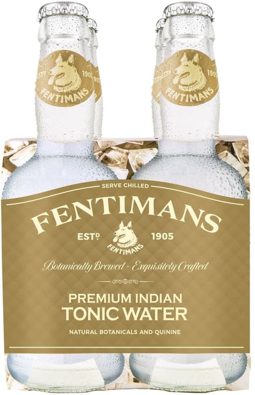 Fentimans Premium Indian Tonic Water 4x200ml