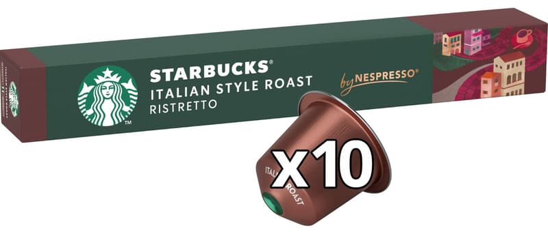 Starbucks Italian Style Roast for Nespresso capsules