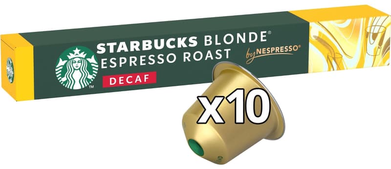 Starbucks Decaf Espresso Roast for Nespresso capsules