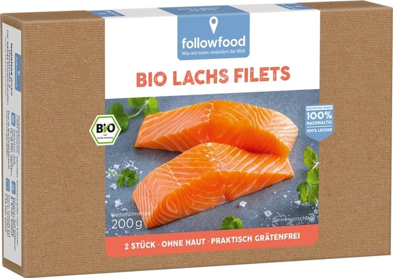 followfood BIO-Lachs Filets (tiefgekühlt)
