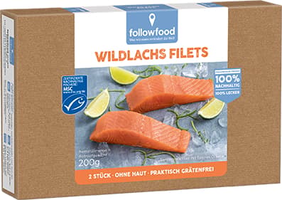 followfood MSC Wildlachs Filets (tiefgekühlt)