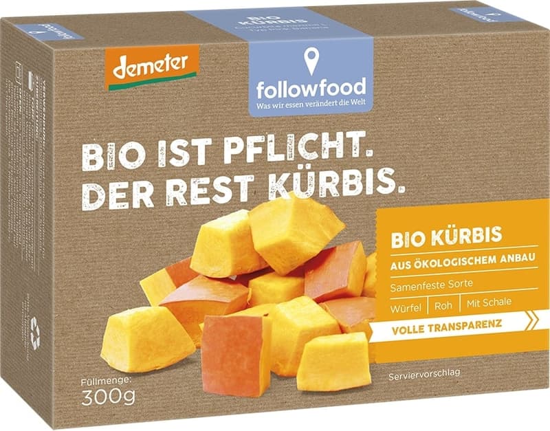 followfood BIO Pumpkin cubes