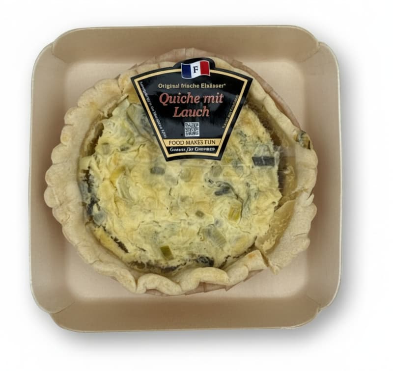 Elsässer Quiche mit Lauch
