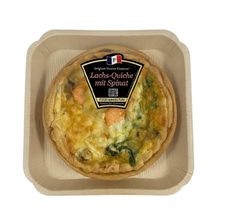 Elsässer Quiche mit Lachs
