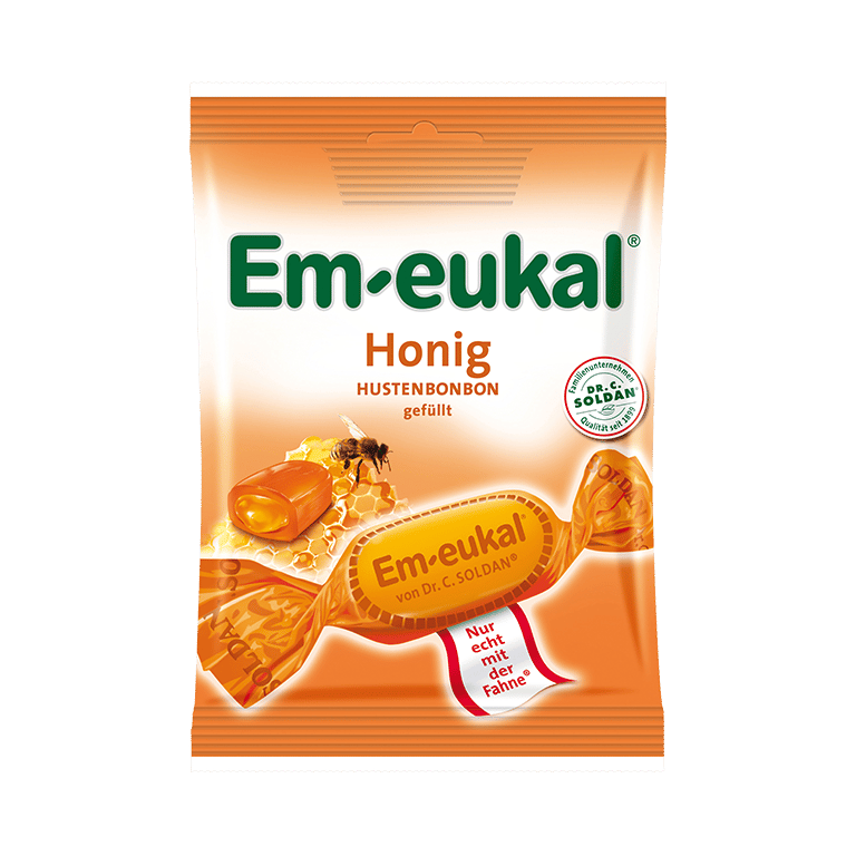 Em-eukal Honig gefüllt