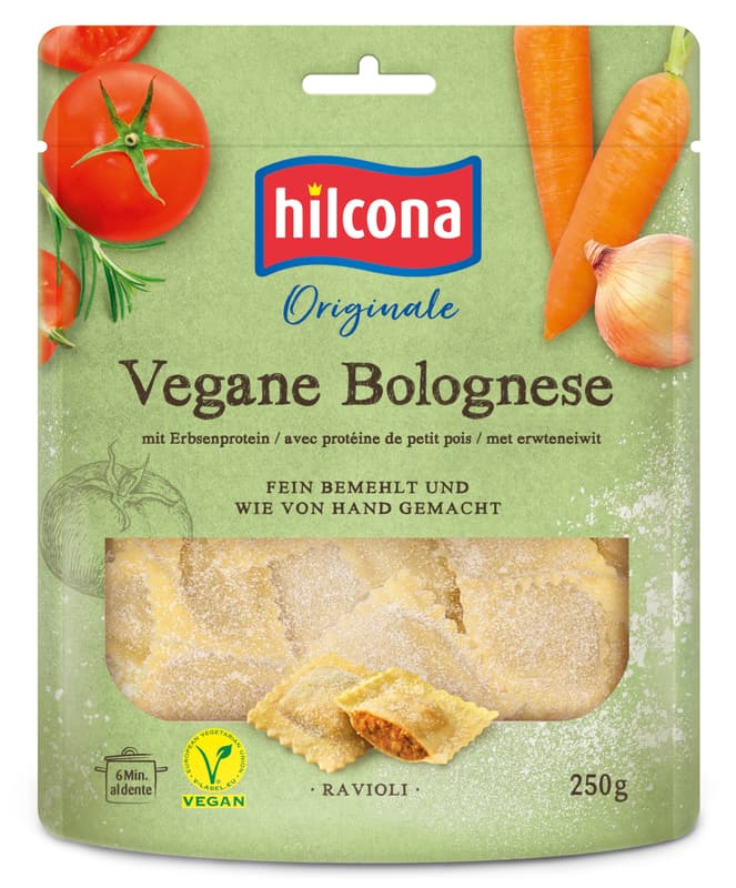 Hilcona Ravioli Vegane Bolognese