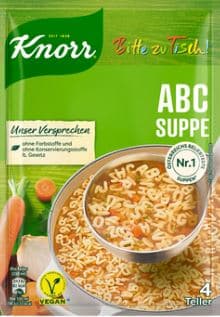 Knorr Please to Table ABC Letters Soup