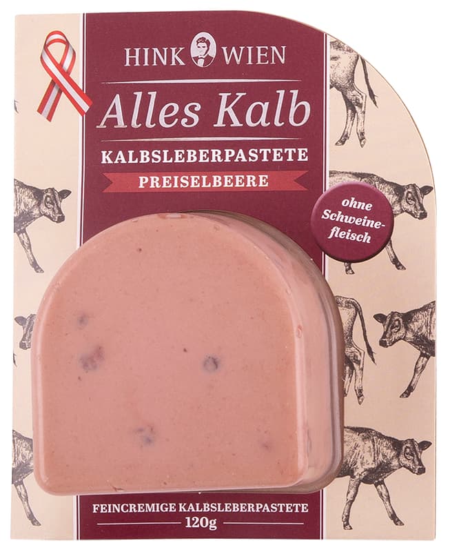 Hink All Veal Liver Pâté Cranberry