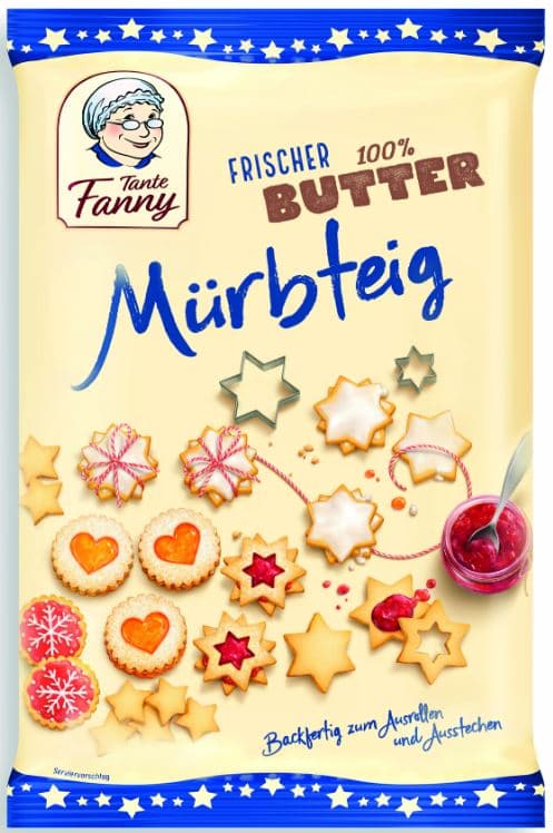 Tante Fanny Frischer Butter-Mürbteig