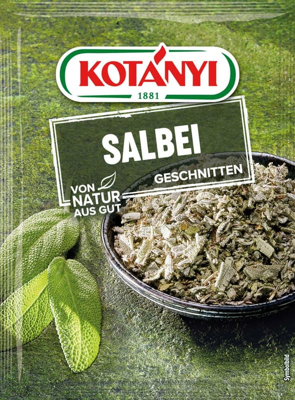 Kotányi Salbei geschnitten