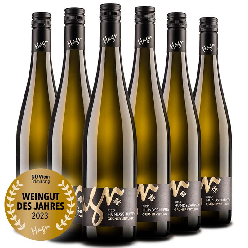 Hagn Grüner Veltliner Hundschupfen 2025 6er Karton