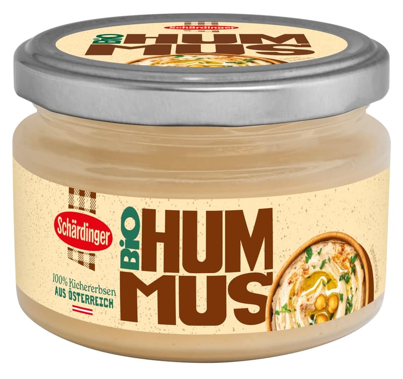 Schärdinger BIO Hummus Natur in Glas