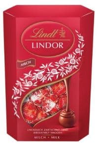 Lindt Lindor Kugeln Milch im kleinen Cornet