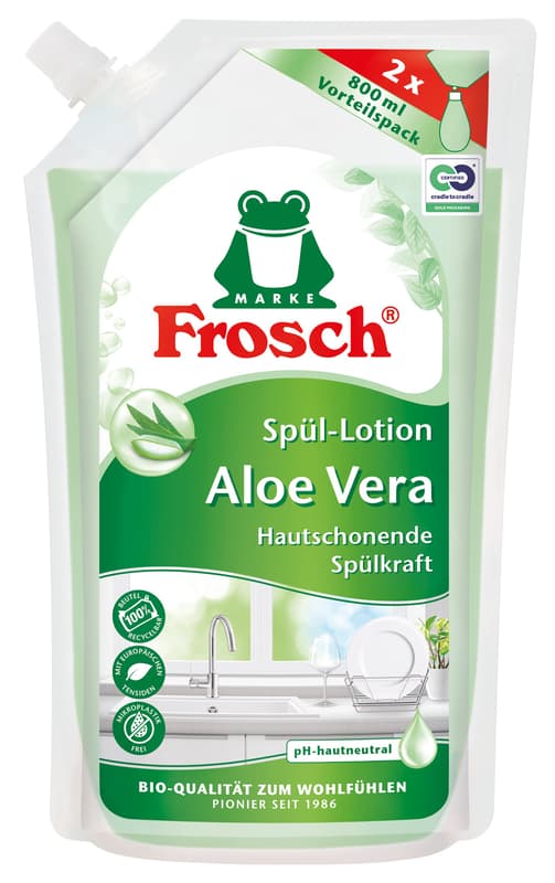 Frosch Aloe Vera Hand Rinse Lotion Refill Bag