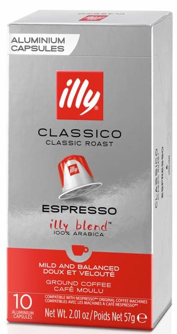 illy Classico capsules Nespresso Original compatible