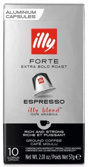 illy Forte Capsules Nespresso Original Compatible