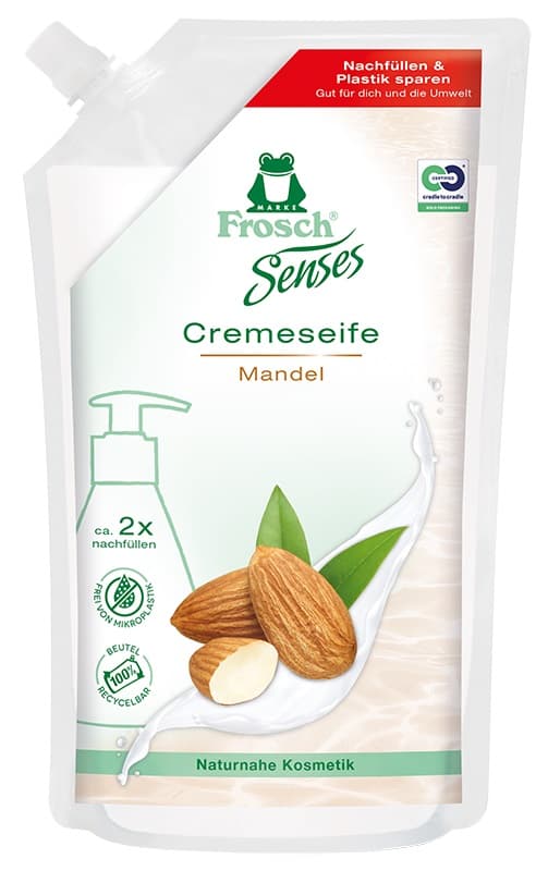Frosch Care Soap Almond Milk Refill Bag