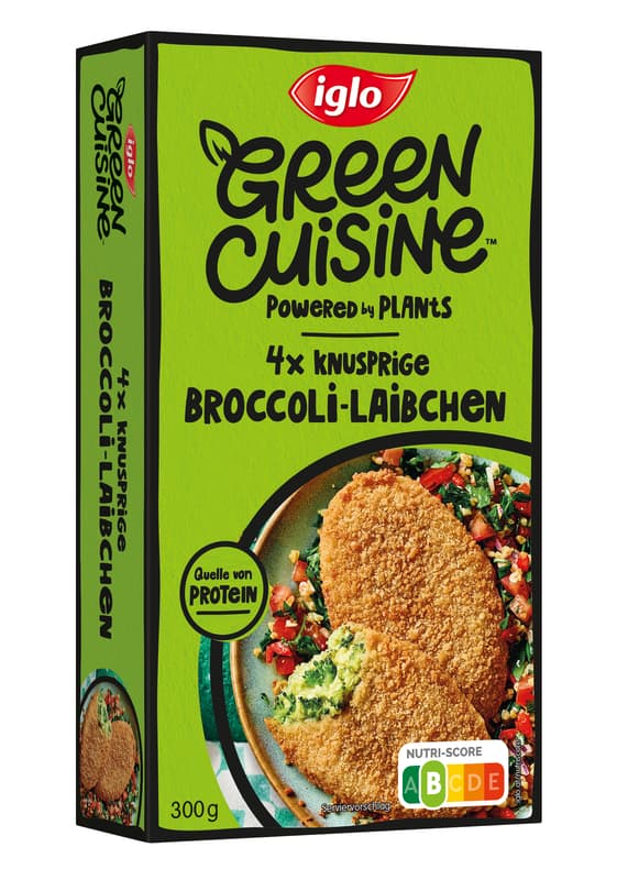 Iglo Green Cuisine Broccoli-Laibchen (tiefgekühlt)