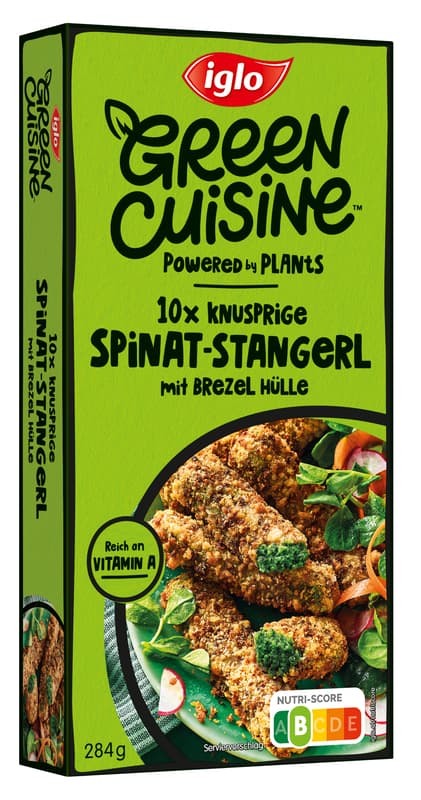iglo Green Cuisine Spinach Sticks