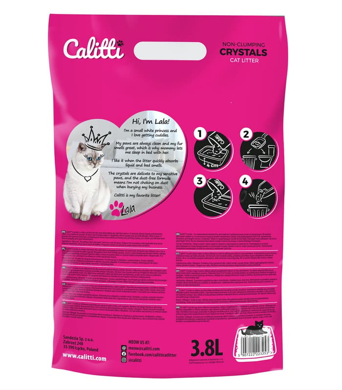 KAHU Silicate Cat Litter by CALITTI