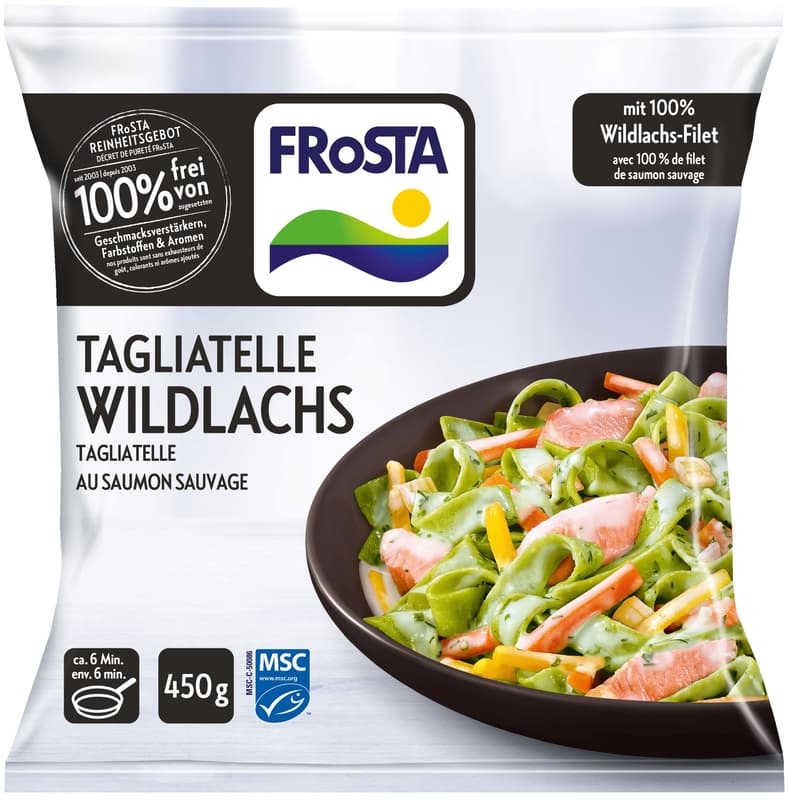 Frosta Tagliatelle Wildlachs (tiefgekühlt)
