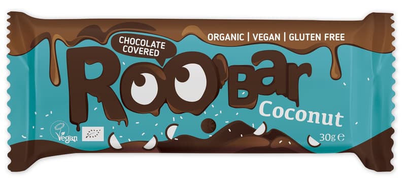 RooBar BIO Chocolate Coconut Bar vegan