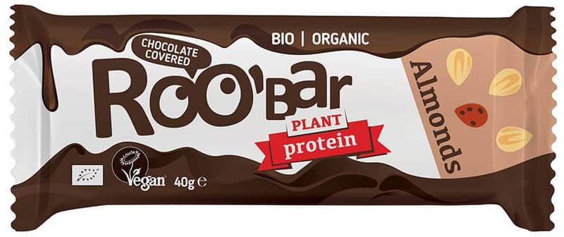 RooBar BIO Almond & Protein Bar vegan