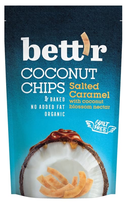 Coconut Chips with Salted Caramel