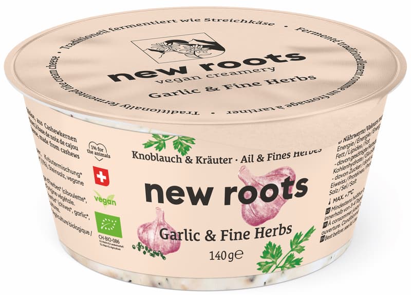 New Roots BIO Spread Garlic-Herbs