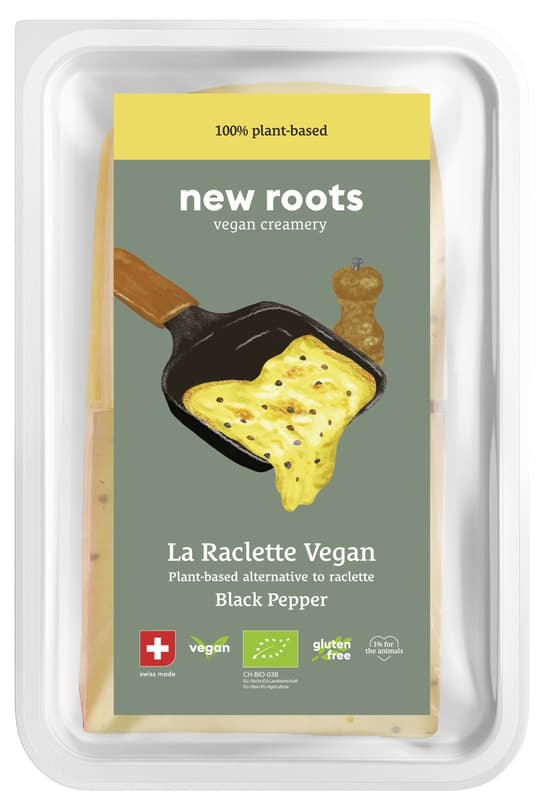 New Roots BIO La Raclette VEGAN Schwarzer Pfeffer