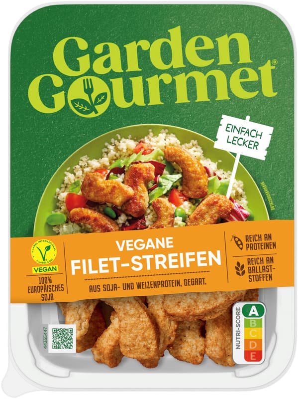 Garden Gourmet Vegane Filet-Streifen