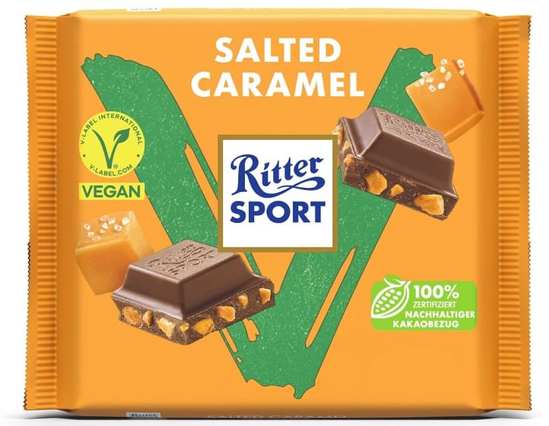 Ritter Sport Vegan Salted Caramel